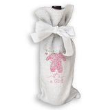 Baby Girl Clothing with “It's a Girl” Dishtowel