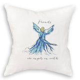 Blue Angel with Friends Are Angels: Dishtowel