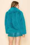 Sarah Jessica Minky Fur Jacket