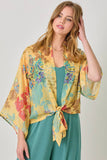 Mystree Print Mix Kimono