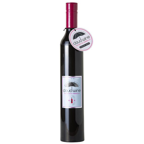 Wine Bottle Umbrella - Midnight Black