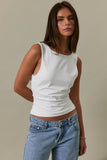 Cowl Back Detail Knit Top