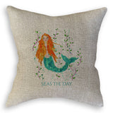 Seas the Day Mermaid: Dishtowel