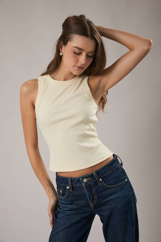 Staple Sleeveless Rib Top