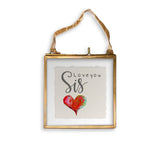 Love You Sis: Dishtowel
