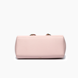 Poppy Bowtie Top Handle Satchel Bag - White