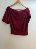 Made in Italy Solid Asymmetric Top
