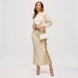 Maxi Evening Bag: Ivory