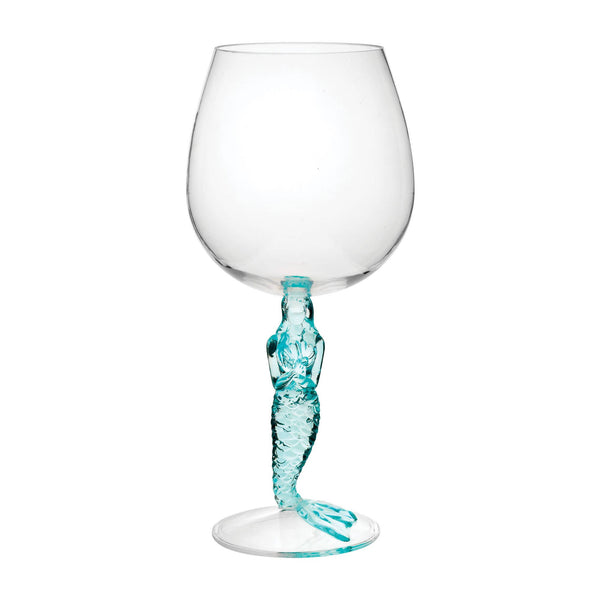 Mermaid Acrylic Wine Glass
