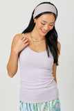 Mystree Ribbed Tank Top