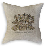 A Dozen Oysters with Quote: Dishtowel