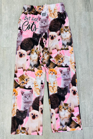 But First Cats Lounge Pants