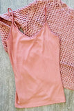 Mystree Ribbed Tank Top