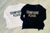 Champagne  Please Sweater