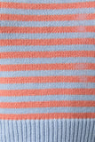 Creamsicle Stripe Sweater Shorts