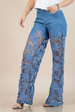 Thalia Lace Mix Sold Party Pants