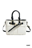 Davon Denim Pocket Patch Tote Bag