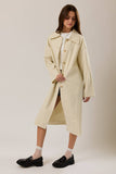 Spring Trench Coat - Cream