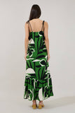 Veth Shift Maxi Dress Rainforest-Kelly