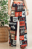 Tammy Cowboy Slack Pants - Multi-Colored