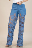 Thalia Lace Mix Sold Party Pants