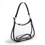 Sara Clear Purse - Black