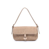 Gloria - Straw Crossbody: Ivory