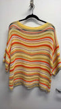 Italian Cotton Stripe Knit Top