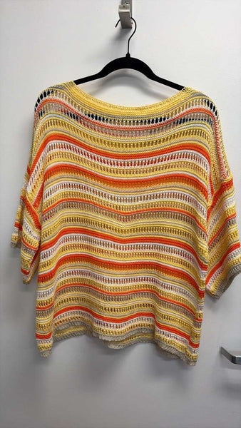Italian Cotton Stripe Knit Top