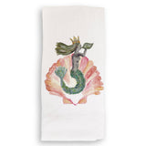 Mermaid with Crown: Dishtowel