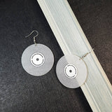 Vinyl Record Earrings