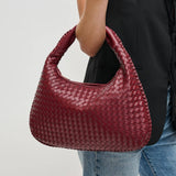 Adela Woven Hobo - Gold
