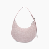 Luna Coastal Straw Shoulder Purse