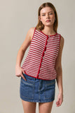 Clementine Sleeveless Crochet Top
