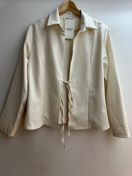 Penne Italian Tie Front Jacket
