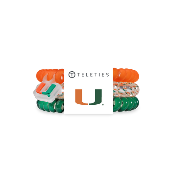 Spiral Hair Coils | Small | Go Canes! Hair Ties