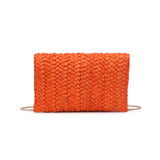 Aegean Straw Clutch