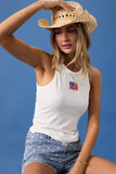 USA Sleeveless Tank Top