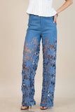 Thalia Lace Mix Sold Party Pants