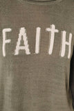 "FAITH" Lightweight Sweater