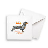 Dachshund with Aperol Spritz: Dishtowel