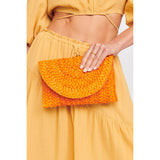 Aegean Straw Clutch