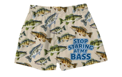Stop Staring At My Bass Boxer Shorts