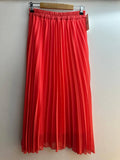 Amore Long Pleated Skirt