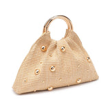 Harper Evening Bag: Natural