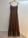 Animal Print Italian Mesh Print Dress
