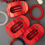 Flat Round Hair Clip | Large | Hotty Toddy!