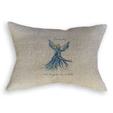 Blue Angel with Friends Are Angels: Dishtowel