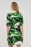 Samrie Shift Mini Dress Rainforest: KELLY-CREAM