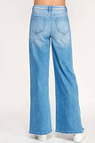 Petra Super Soft Touch High Rise Wide Leg Jean - Medium Light